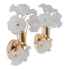 Add some decoration with our selection of these uniquely designed sconces. Wall Sconces With Flowers 651 For Sale On 1stdibs