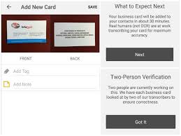 The business card scanner itself is extremely versatile, and gives the option to save the information from the scanned business card as a contact within zoho or directly onto the user's phone. 7 Best Business Card Scanner Apps For Android Mashtips
