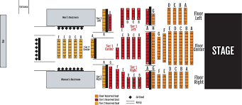 Delmar Hall Seating Maps St Louis Mo Delmar Loop