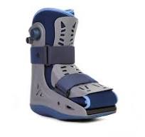 Velpeau Air CAM Walking Boot for Broken Foot - Dual Independent Inflatable  -Orthopedic Boot for Stress Fracture, Post-Op Rehab (Unisex, Short, Medium)