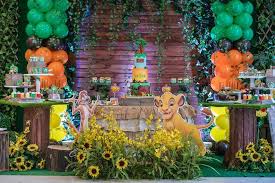 Pin By Jessenia Becerra Perez On Baby S 2nd Birthday Party Lion King Birthday Lion King Baby Shower Lion King Party Decorations