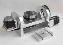 Cnc 4th Axis Stepper Motor Rotary Table With 3 Jaw Chuck For Cnc Router Lathe Milling Drilling Machine