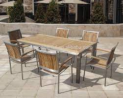 Shop our teak outdoor tables selection from the world's finest dealers on 1stdibs. 6 Seater Teak Outdoor Table Set