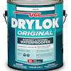 Drylok's concrete floor paint is an excellent choice for covering up imperfections. 1
