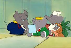 Babar Cornelius And Pompadour Vieux Dessins Animes Dessin Anime Annee 80 Dessin Anime