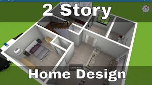 Our two story house plans, like all of our floor plans for modular homes, come in a. Awesome Two Story House Design Home Design 3d Youtube
