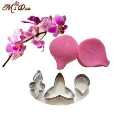 Orchid Gum Paste Tool Cake Decorating Moulds Steel Cutter Fondant