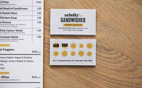 Tag Collective Schnitz Loyalty Card Loyalty Card Design Loyalty Card Menu Design Inspiration