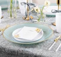 Plastic Charger Plates | Fancy and Elegant - Posh Setting
