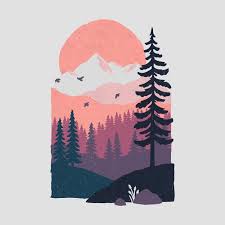 Afterglow In 2020 Art Wallpaper Gouache Art Art Painting