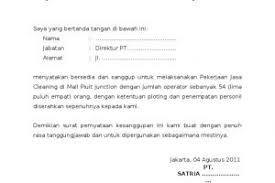 Di bawah nanti kamu bisa lihat ada beberapa contohnya, yaitu; Contoh Surat Pernyataan Kesanggupan Membayar Pajak Kumpulan Surat Penting