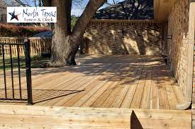 Where do you need the deck staining? North Texas Fence Deck
