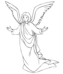 You may even spot an ariel lookalike in this bunch o. Drawing Angel 86236 Characters Printable Coloring Pages