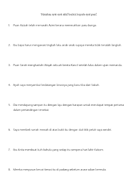Mengenalpasti penggunaan ayat aktif dan ayat pasif yang tepat dalam ayat dan perbualan. Ayat Aktif Pasif