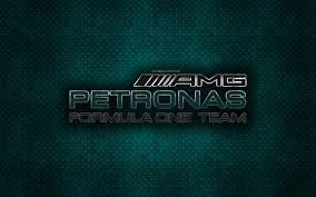 You could download and install the wallpaper and use it for your desktop computer. Download Wallpapers Mercedes Amg Petronas Motorsport Mercedes Benz Formula 1 Racing Team Logo Creative Art Metallic Background Emblem Iron Logo F1 Mercedes For Desktop Free Pictures For Desktop Free