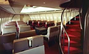 United 747 100 First Class Cabin 1970s Aircraft Interiors United Airlines Vintage Airlines