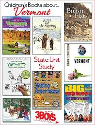 Vermont State Books For Kids Books Early Reading Activities Homeschool Freebies