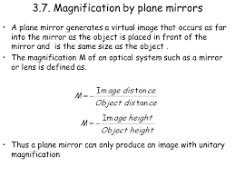 Check spelling or type a new query. 3 7 Magnification By Plane Mirrors A Plane Mirror Generates A Virtual Image That Occurs As Far Into The Mirror As The Object Is Placed In Front Of The Ppt Download