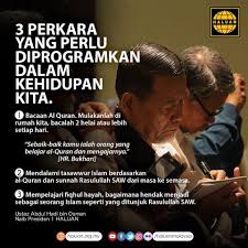 Apakah sudah dekat dengan apa yang dicontohkan oleh rasulullah. Haluan Tiga Perkara Perlu Diprogramkan Dalam Kehidupan Facebook