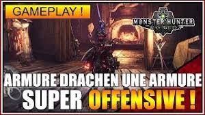 This armor is brought by the invasion fo the behemoth from the final fantasy series in an all new crossover event. Gameplay L Armure Drachen Behemoth Une Armure Super Offensive Monster Hunter World Fr Youtube