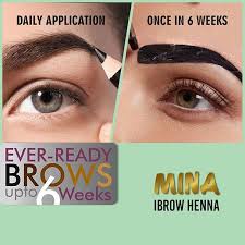 Dark Brown Eyebrow Henna In 2020 Brows Henna Kit Light Brown Eyebrows
