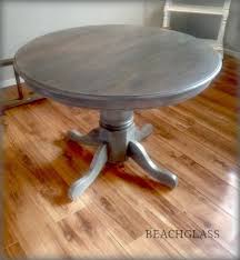 So i need to redo my round table top. Meet Rucker The Round Table Beach Glass Kitchen Table Oak Dining Table Makeover Diy Kitchen Table