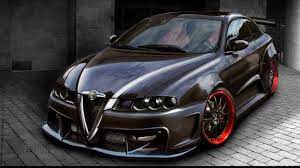 Alfa Romeo Gt Black Tunning Car Alfa Romeo Alfa Romero Romeo