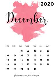 December 2020 Calendar Calendar Wallpaper Calendar Design Calender Design