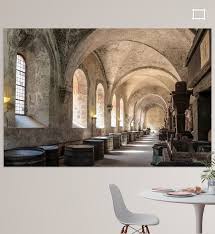 Altes Gewolbe Im Zisterzienserkloster Eberbach Poster Christian Muringer Ohmyprints Zisterzienserkloster Kloster Ebern