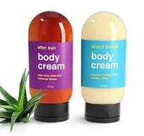 Empty Lotion Squeeze Tubes, Bath and Body Containers