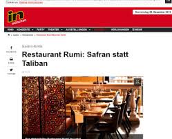 Rumi Restaurant Afghanisches Restaurant Munchen