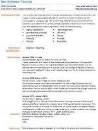 Mention the skills that are relevant to the teaching job, and at the. Teacher Cv Example Learnist Org Teaching Assistant Teacher Cv Teaching