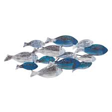 Check spelling or type a new query. School Of Fish Modern Metal Wall Art Perfect For Coastal Nautical Beach Or Boat Decor Danya B