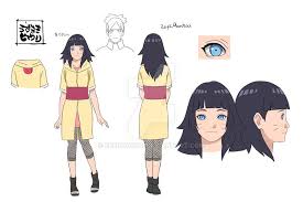 himawari uzumaki by zefimankai naruto himawari naruto girls uzumaki boruto