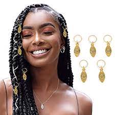 We are proud of it, cause spetra uses beautiful, healthy and safe material as. Amazon Com Woeoe Braid Charms Gold Hair Rings Jewelry Braids Clips Dreadlock Accessories For Women And Girls Pack Of 5 Evil Eye Beauty