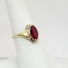 Boston bay diamonds 14k gold ruby stack . Solid 14k Yellow Gold Ring 1 15 Carat Ruby Diamond Ring 2 2 Grams Size 6 5 Jahda Jewelry Company Custom Gold Rings Necklaces Bracelets Earrings Sacramento California
