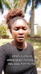 ulinanu kushauta umwanakashi munobe ati stay away from my man  #starbwalyafypシ゚viral