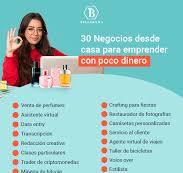 30 Negocios desde casa para emprender con poco dinero