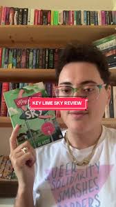 [ARC-gifted] Key Lime Sky by Al Hess review. Thanks @AngryRobotBooks!  #booktok #alhess #keylimesky #nonbinarypeoplesday #nonbinary