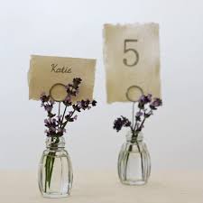 Glass Bud Vase Name Card Holders Set Of 4 Card Table Wedding Place Card Holders Wedding Wedding Table Name Cards