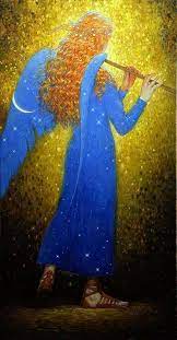 What Is Your Guardian Angel Trying To Tell You Angel Art Angel Painting Angel Pictures