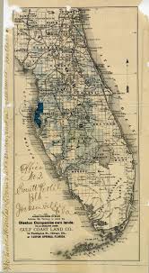 Florida Memory Map Florida Land Owned By Disston Company 1881 Plant City Florida Map Florida