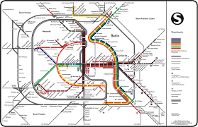 The deposit line is the ring line that you can drive in a circle 24/7. 1980 Berlin S Bahn Map Digitised Berlin