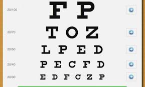 Dmv Vision Test Chart Texas Dmv Eye Exam Form Makeupgenk Com