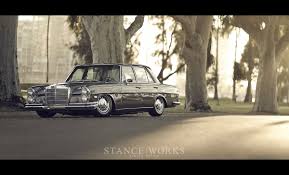Bagged Mercedes Benz W108 Mercedes Old Mercedes Benz