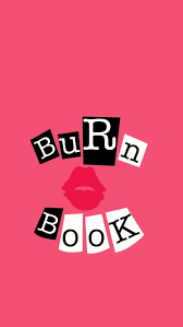 Lockscreen Background Wallpaper Meangirls Burnbook Mean Girls Burn Book Mean Girls Book Wallpaper