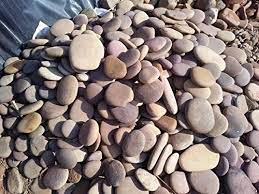 Product title mexican beach pebbles, round river rock landscape g. R M River Rocks For Painting Smooth Crafts 2 3 Inch 12 Pieces R M In 2021 Pebble Painting Pebble Landscaping River Pebbles