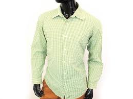 Details About D Gap Mens Shirt Tailored Checks Green Size L