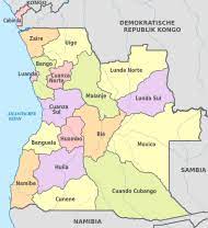 4000000 1 full d'1 mapa en 10 fulls i estoig hermann habenicht; Angola Wikipedia