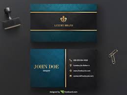 A luxury business card is printed in a more expensive paper or board. Free Classy Luxury Golden Business Card Template Download Psddaddy Com